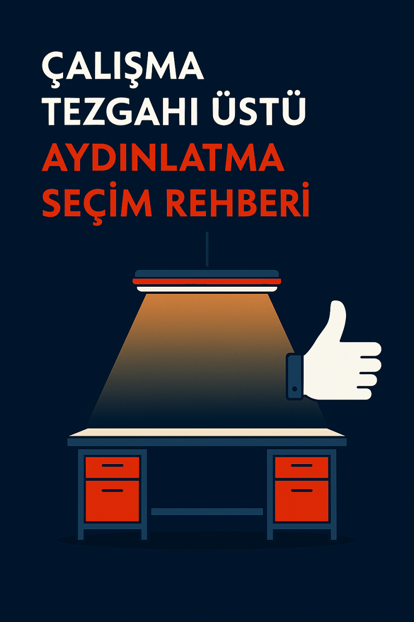 Çalışma Tezgâhı Üstü Aydınlatma Seçim Rehberi