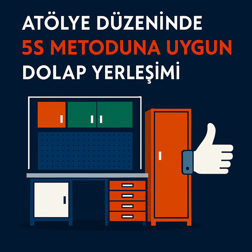 Atölye Düzeninde 5S Metoduna Uygun Dolap Yerleşimi