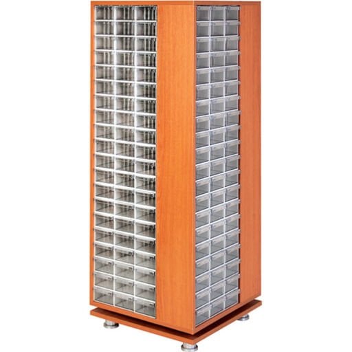 Plastik Çekmeceli Döner Ahşap Dolaplar