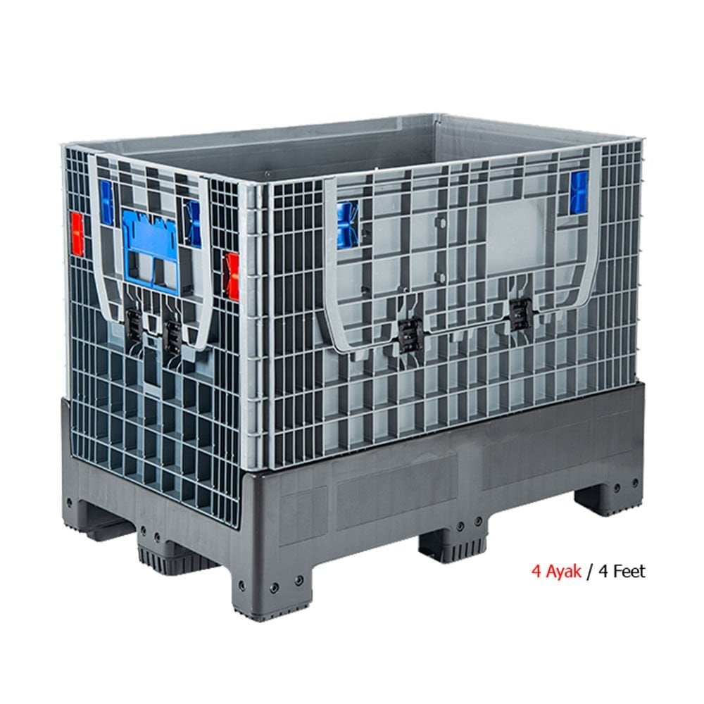 DP.220.100.06 Katlanır Plastik Konteyner Kasa