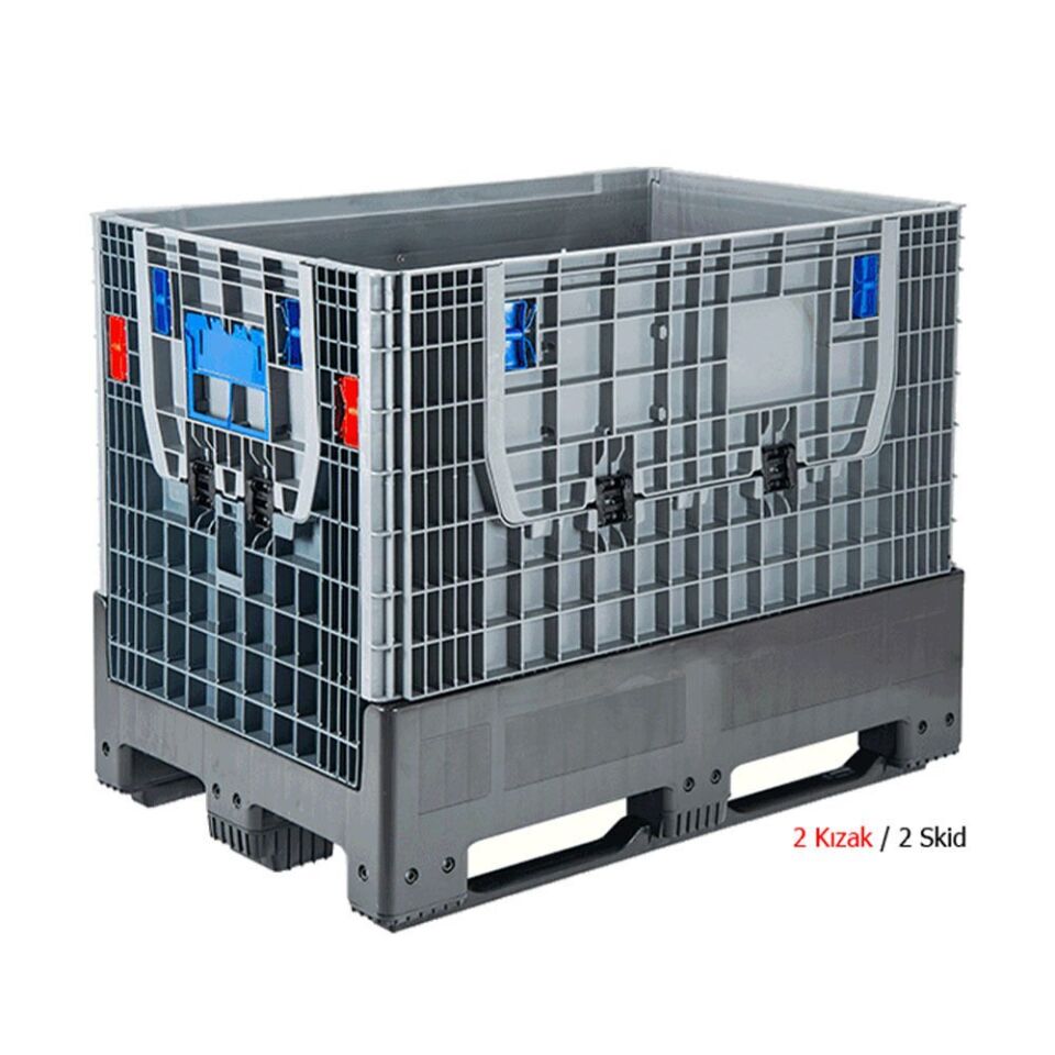 DP.220.100.06 Katlanır Plastik Konteyner Kasa