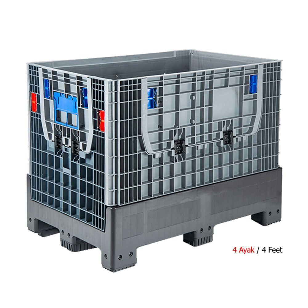 DP.220.100.07 Katlanır Plastik Konteyner Kasa