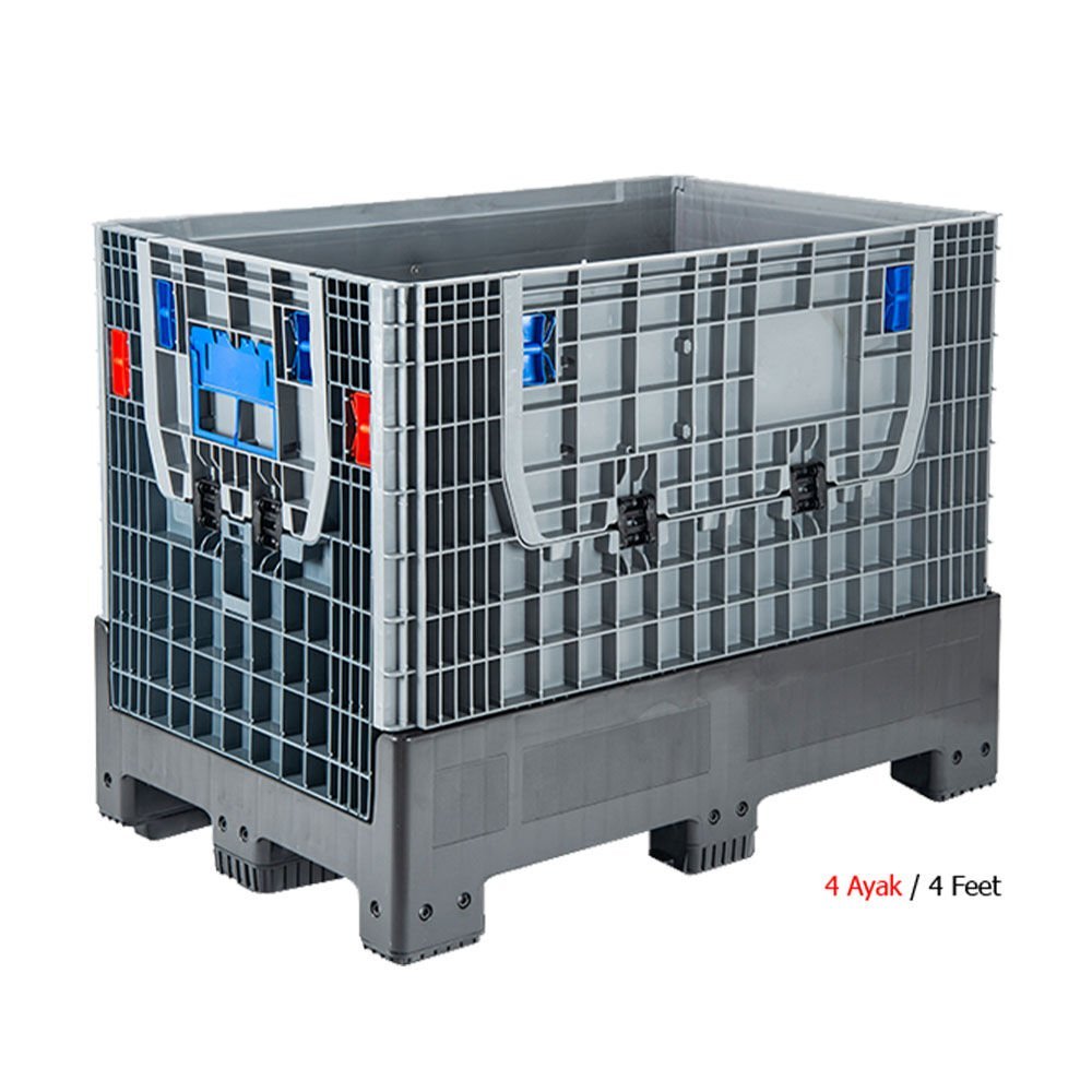 DP.220.100.07 Katlanır Plastik Konteyner Kasa