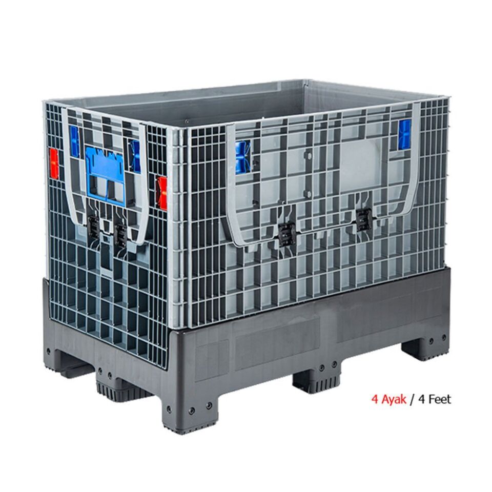 DP.220.100.07 Katlanır Plastik Konteyner Kasa