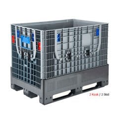 DP.220.100.07 Katlanır Plastik Konteyner Kasa