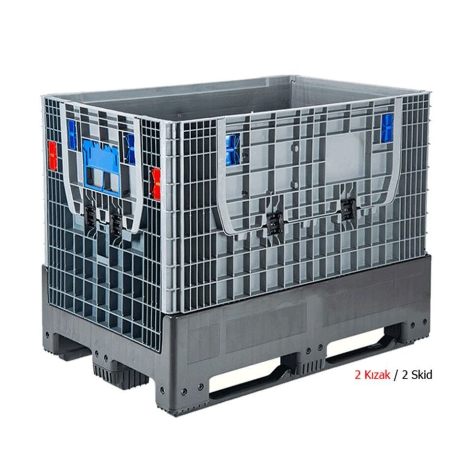 DP.220.100.07 Katlanır Plastik Konteyner Kasa