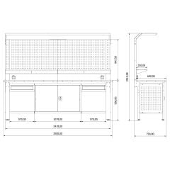 DP.25.100.32 Çalışma Tezgahı