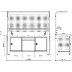 DP.25.100.28 Çalışma Tezgahı