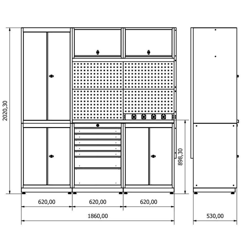 Modüler Çalışma Tezgahı MT-01