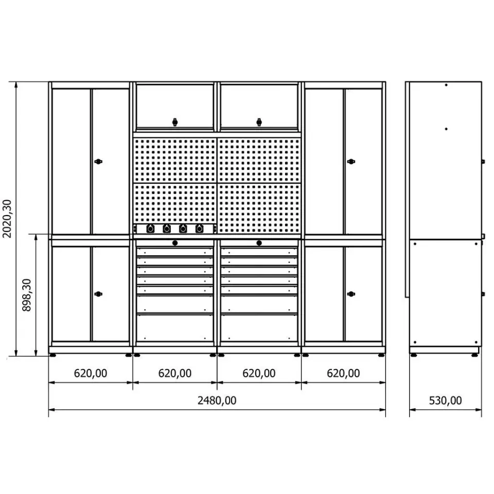 Modüler Çalışma Tezgahı MT-11