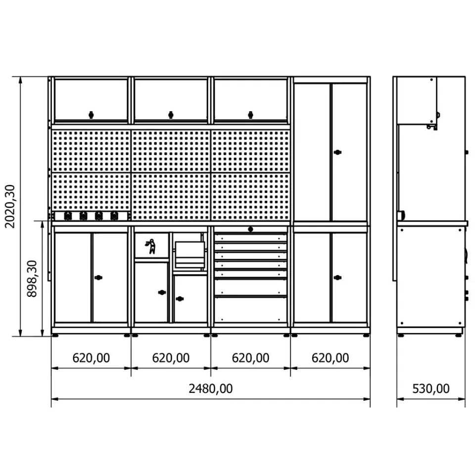 Modüler Çalışma Tezgahı MT-13