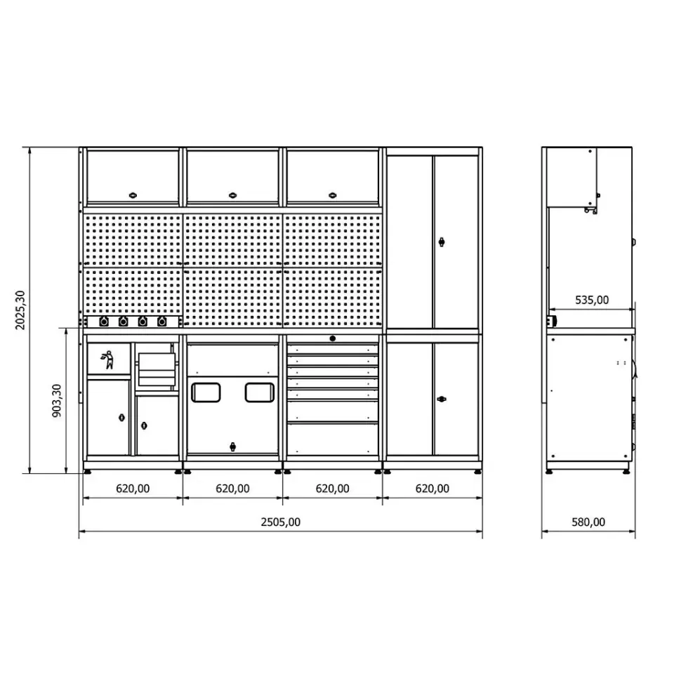 Modüler Çalışma Tezgahı MT-14