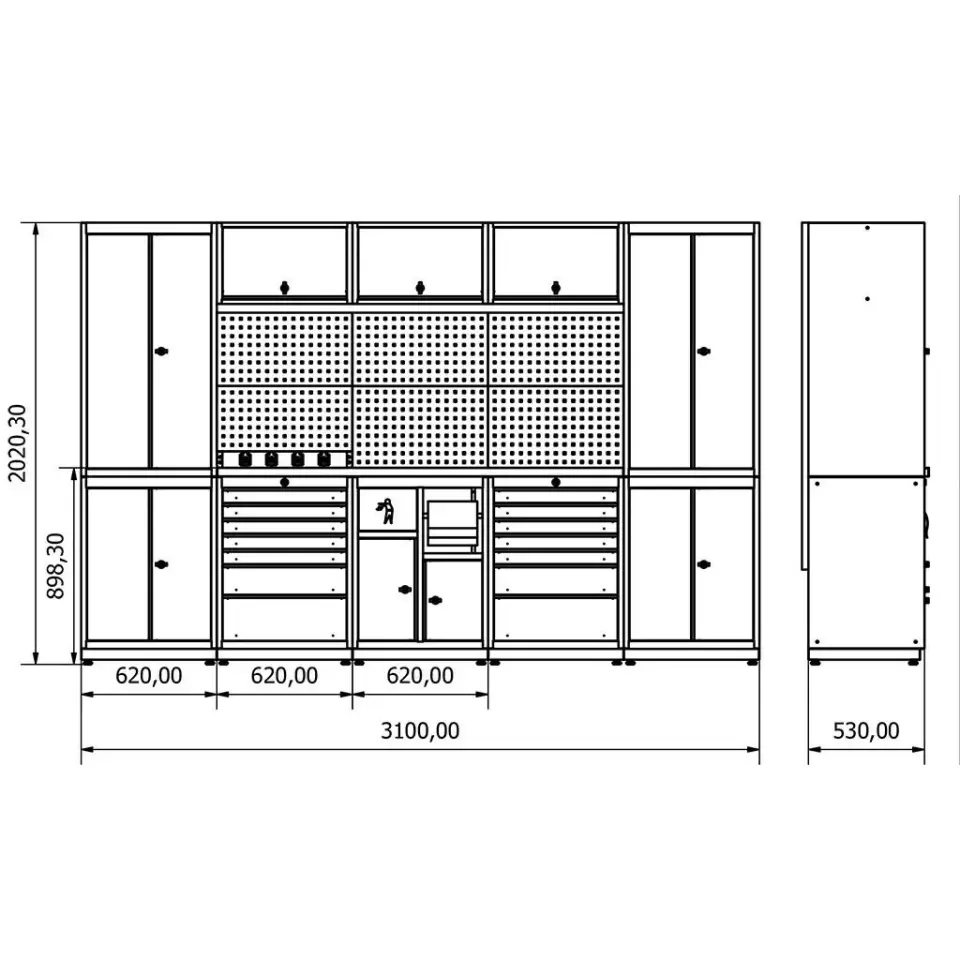 Modüler Çalışma Tezgahı MT-21