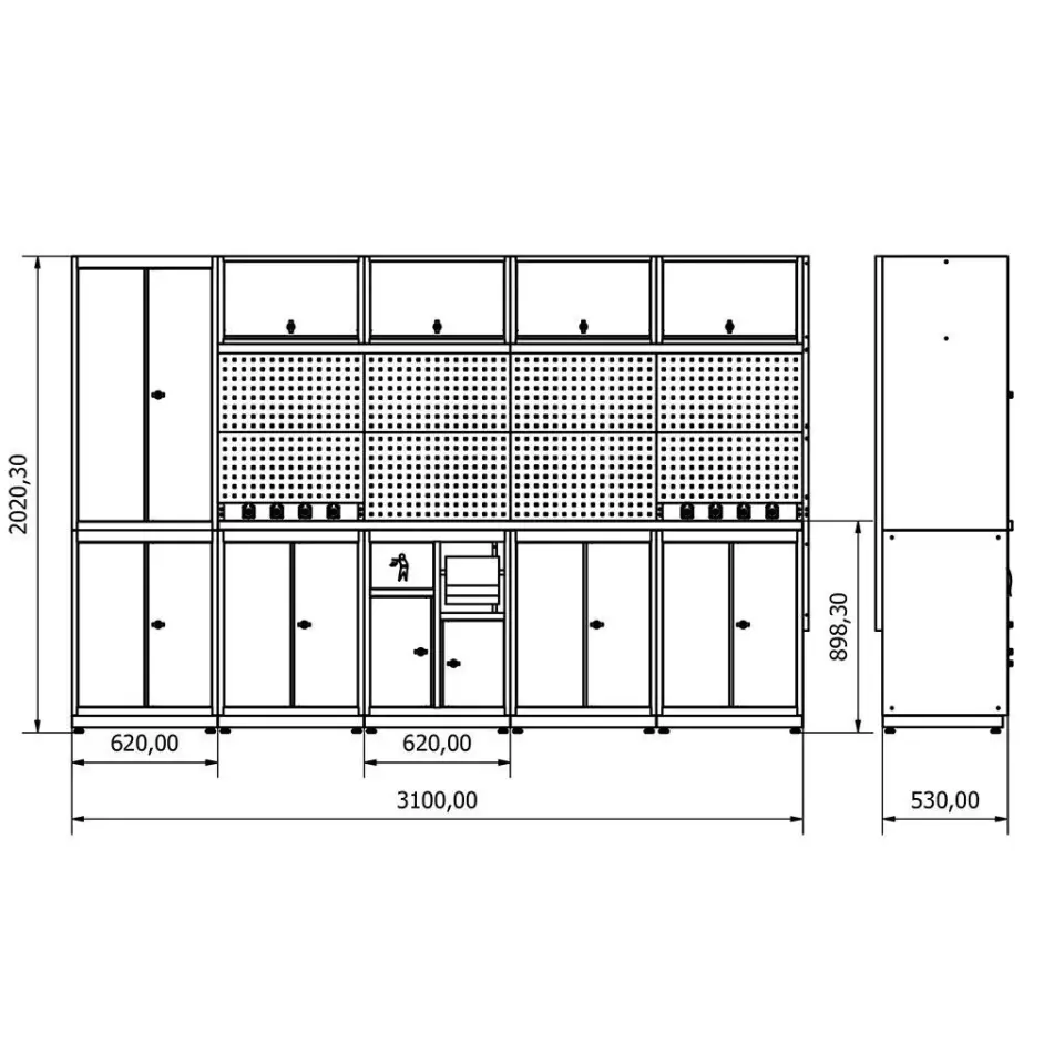 Modüler Çalışma Tezgahı MT-23