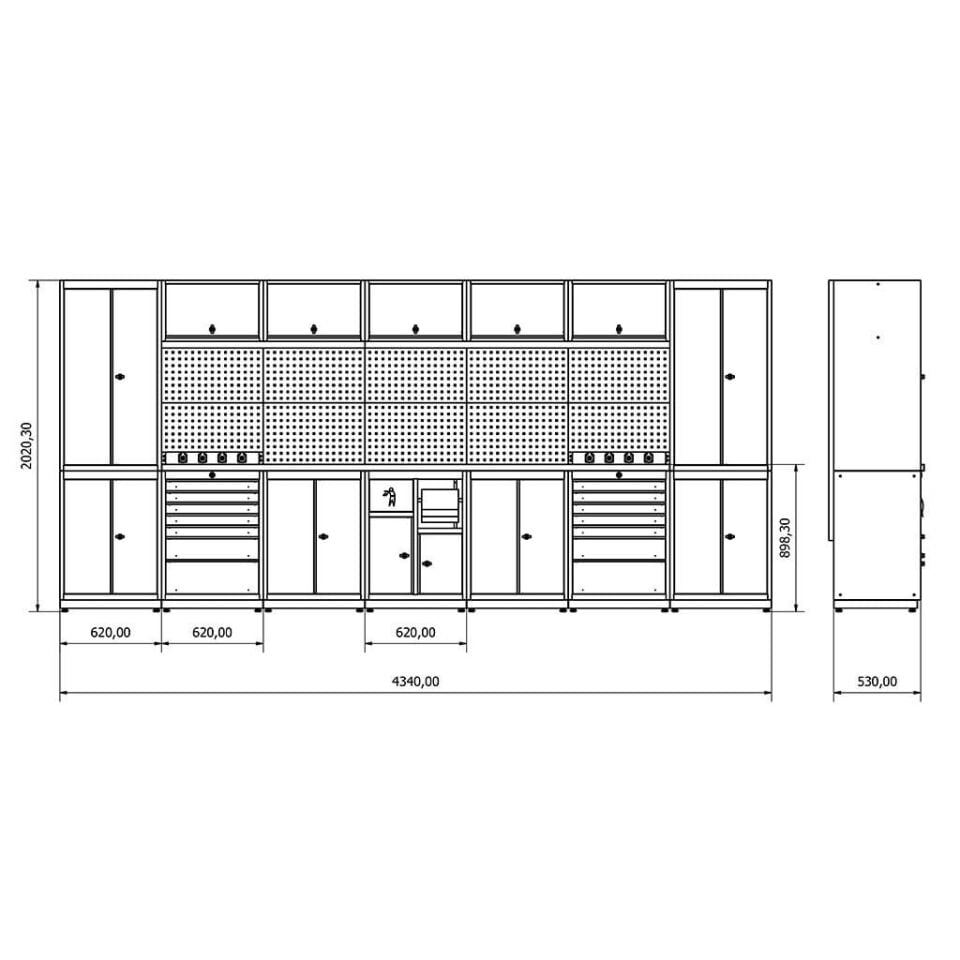 Modüler Çalışma Tezgahı MT-41