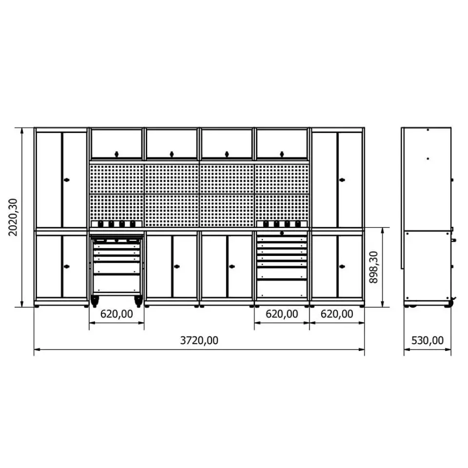 Modüler Çalışma Tezgahı MT-33