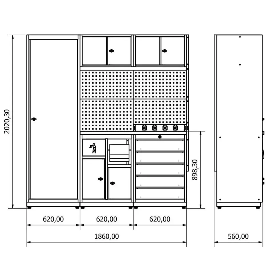 Modüler Çalışma Tezgahı MT-04