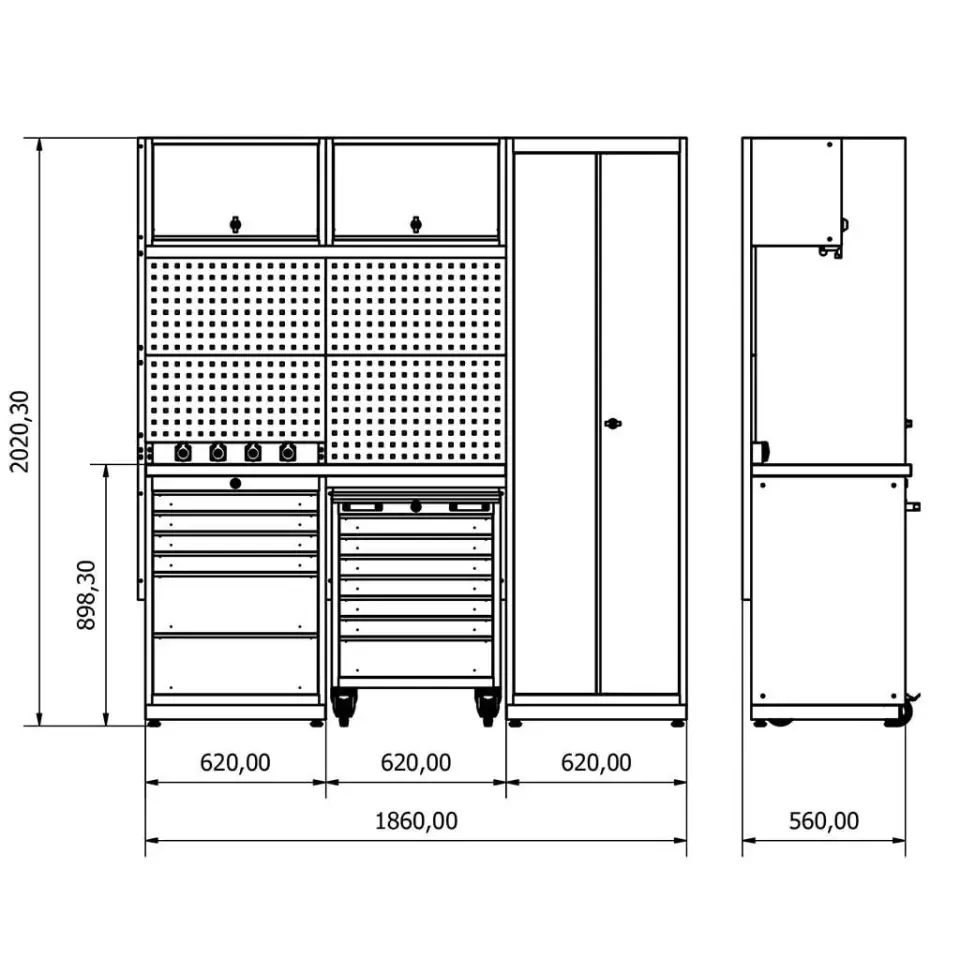 Modüler Çalışma Tezgahı MT-06