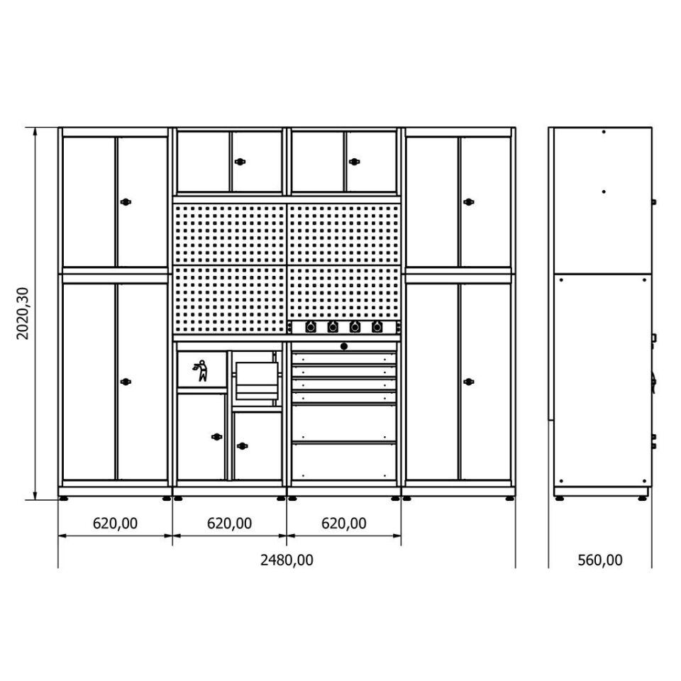 Modüler Çalışma Tezgahı MT-17