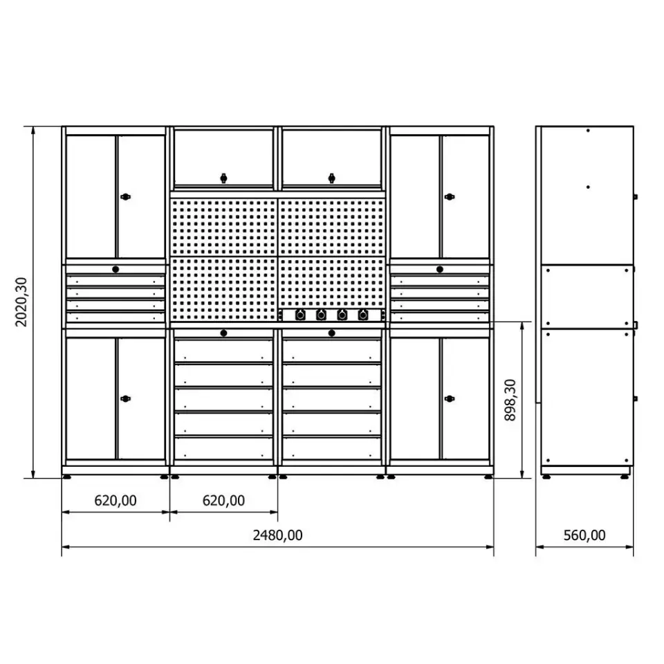 Modüler Çalışma Tezgahı MT-18