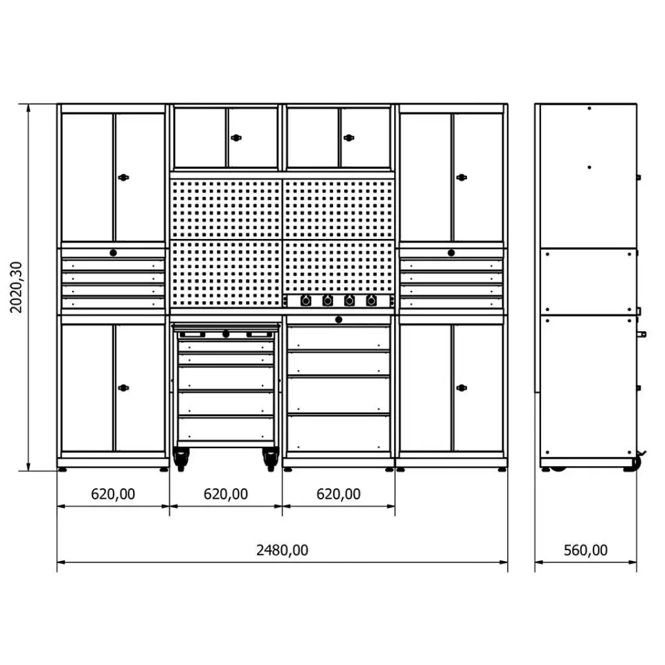 Modüler Çalışma Tezgahı MT-19