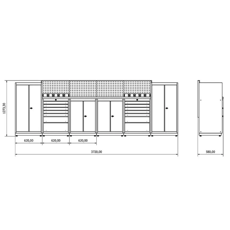 Modüler Çalışma Tezgahı MT-34