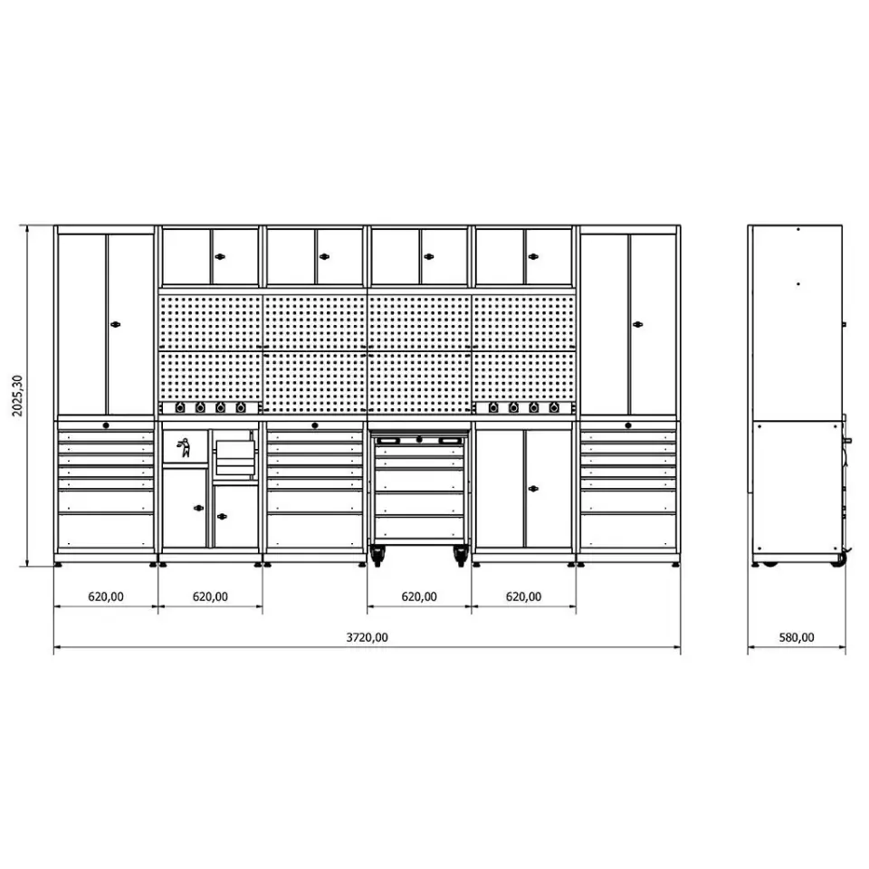 Modüler Çalışma Tezgahı MT-35