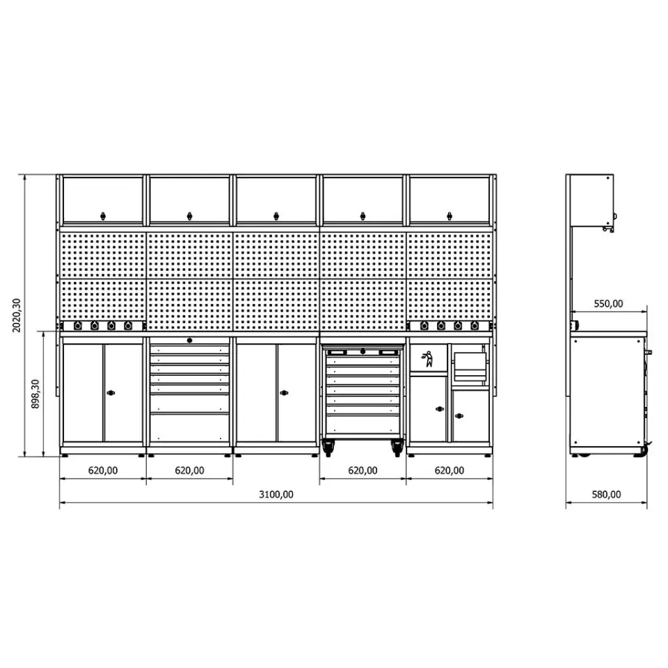 Modüler Çalışma Tezgahı MT-27