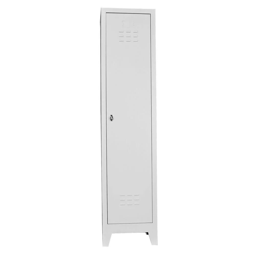 Tekli Standart Personel Soyunma Dolabı Gri PD-43