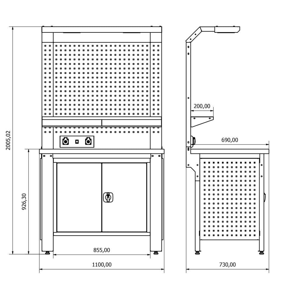 Endüstriyel Çalışma Tezgahı ET-13