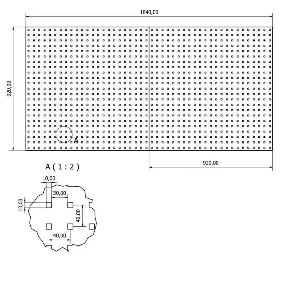 Delikli Takım Asma Pano Seti AP-82