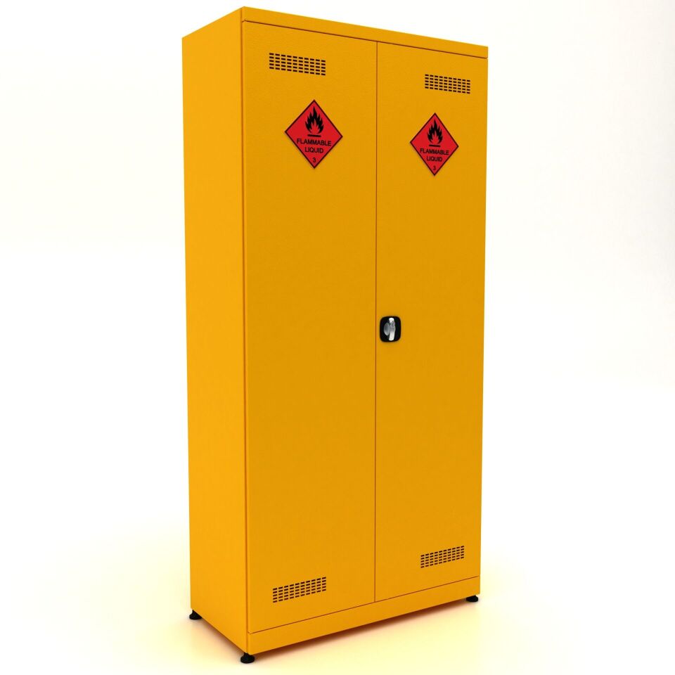 DP.65.100.02 Kimyasal Malzeme Dolabı