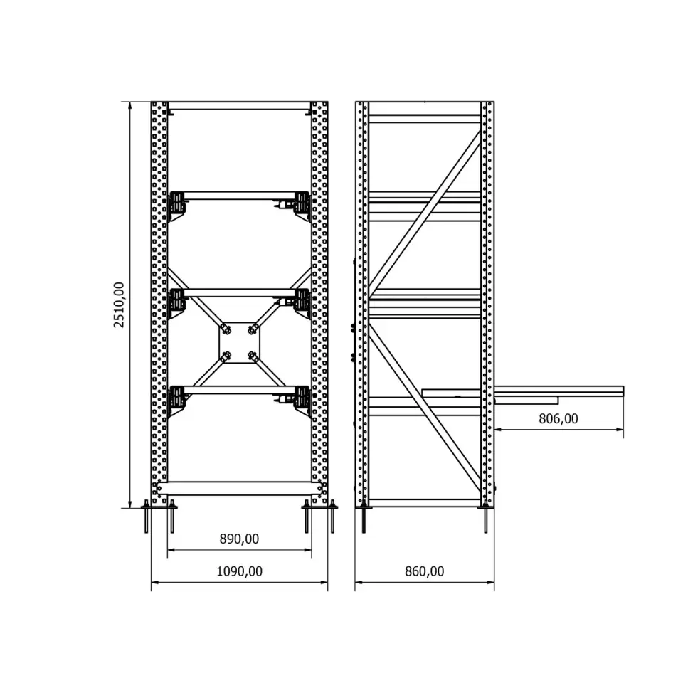 Kalıp Rafı KR-01