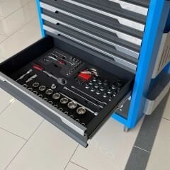 DP.95.100.01 7 Çekmece (139 Parça İç Set İzeltaş) Plus Takım Arabası