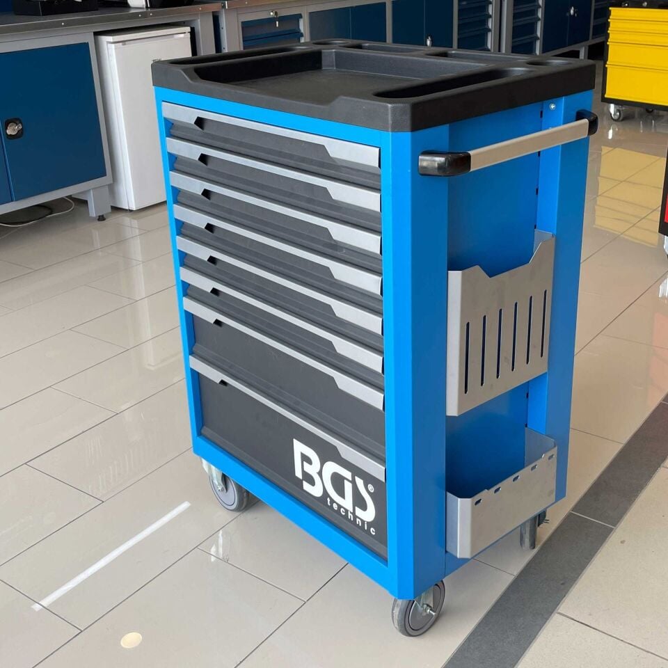 Takım Arabası TA-01 7 Çekmece (139 Parça İç Set İzeltaş) Plus Takım Arabası