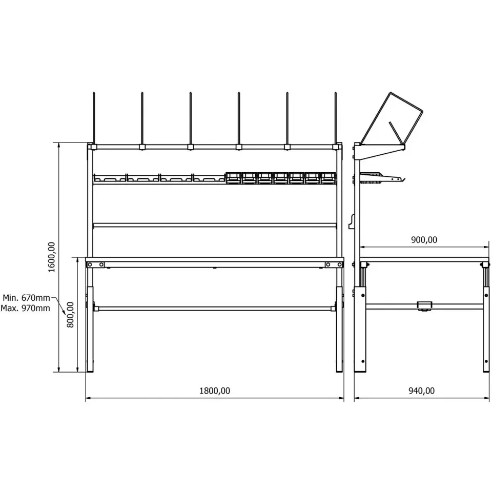 Paketleme Masası PM-1001