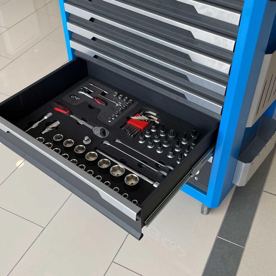 Takım Arabası TA-01 7 Çekmeceli Takım Arabası (Boş)