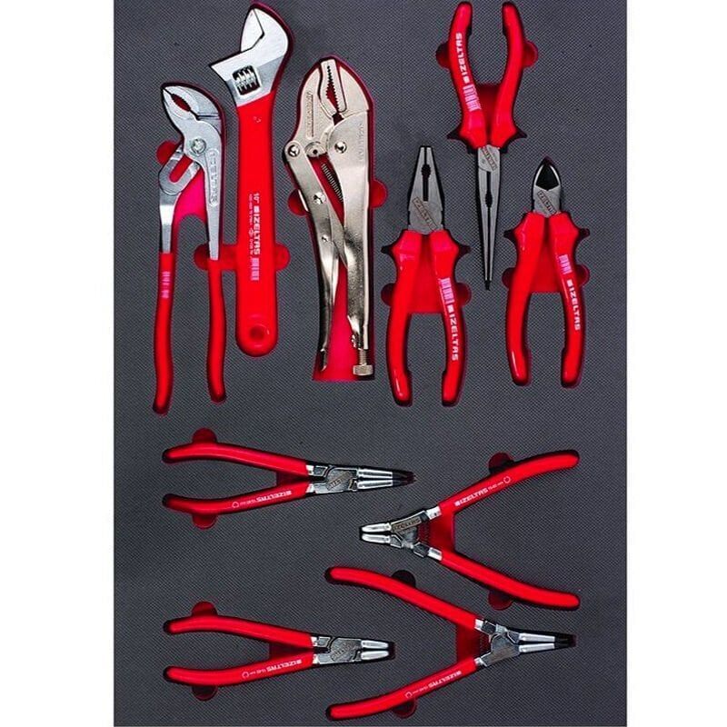 Takım Arabası TA-01 7 Çekmece (206 Parça İç Set İzeltaş) Pro Takım Arabası