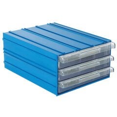 DP.205.100.25 Plastik 3 Çekmeceli Malzeme Kutusu