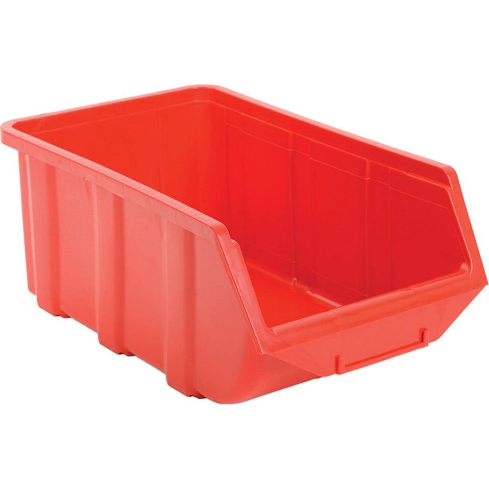 DP.200.100.06 Plastik Avadanlık Kutusu - Kırmızı