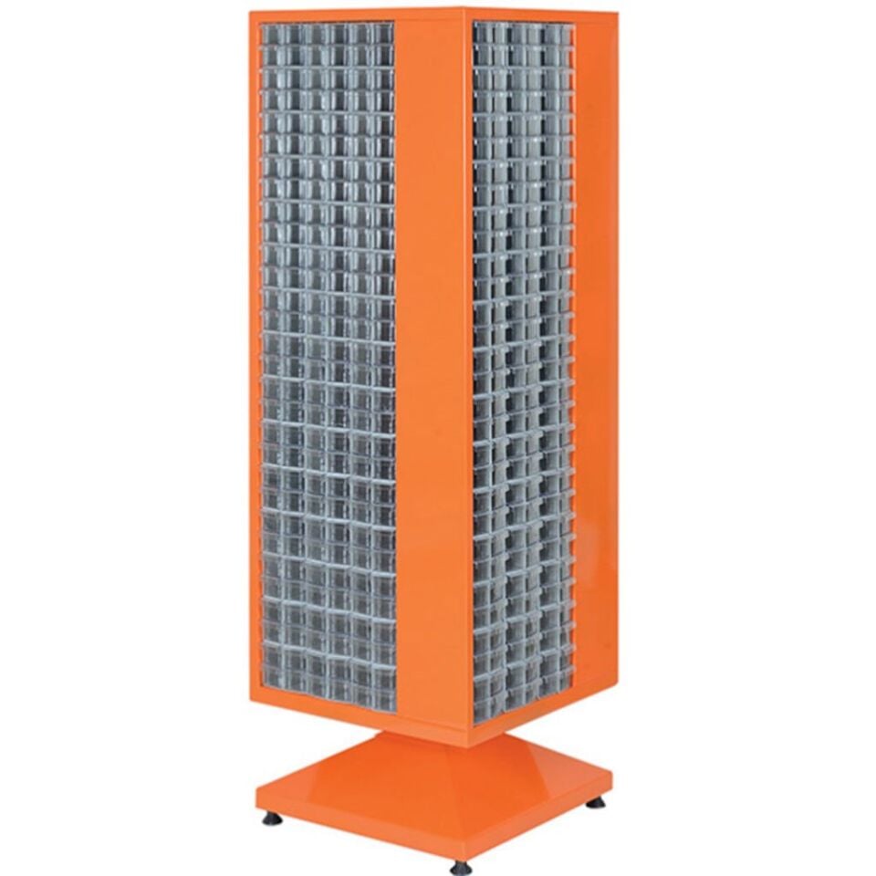 DP.205.100.05 Plastik Çekmeceli Döner Metal Dolap