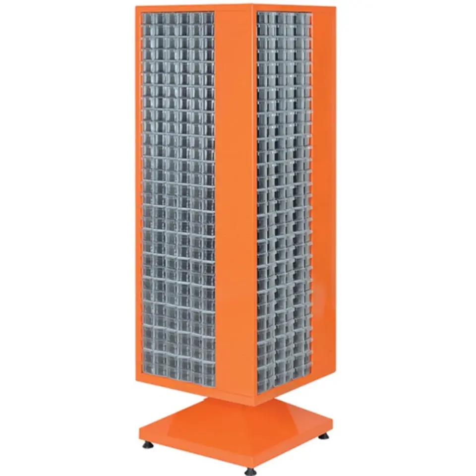 Plastik Çekmeceli Döner Metal Dolap PMD-005