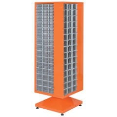 DP.205.100.06 Plastik Çekmeceli Döner Metal Dolap