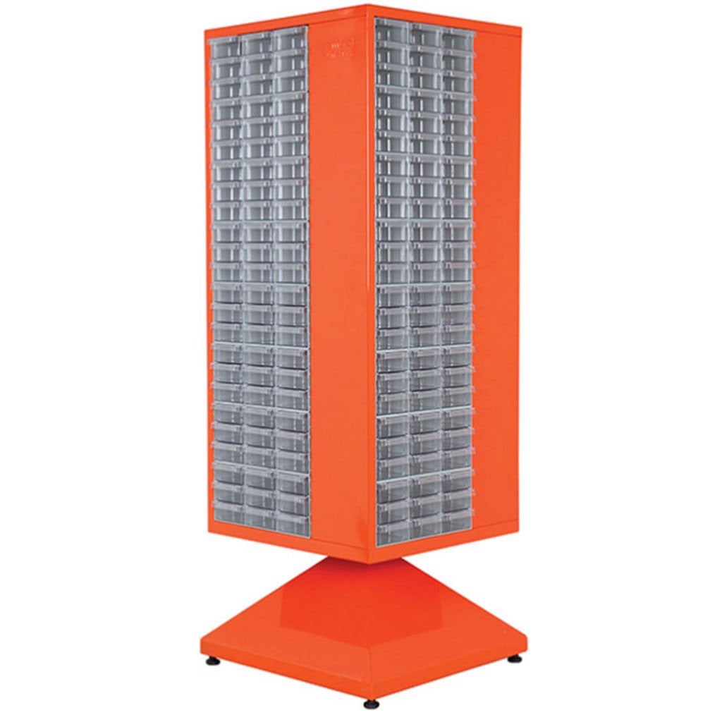 DP.205.100.17 Plastik Çekmeceli Döner Metal Dolap