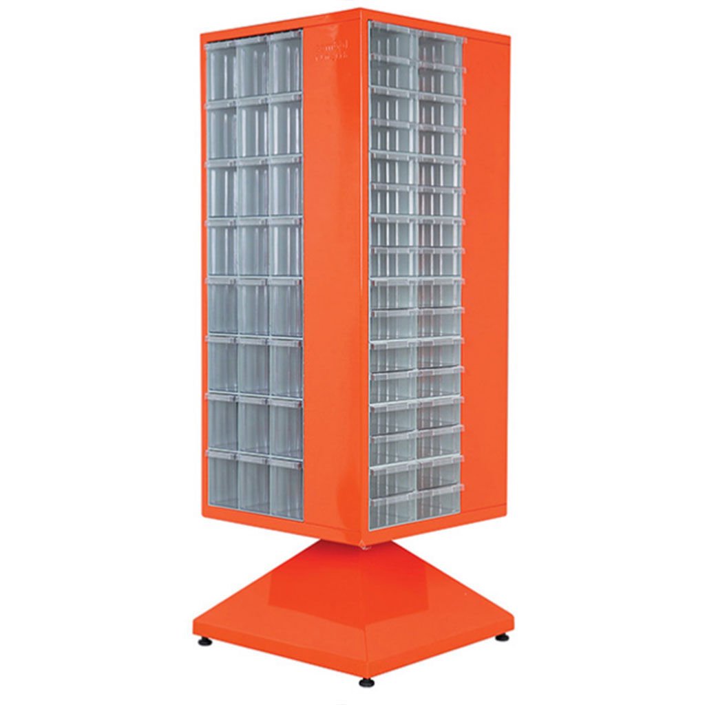 DP.205.100.19 Plastik Çekmeceli Döner Metal Dolap