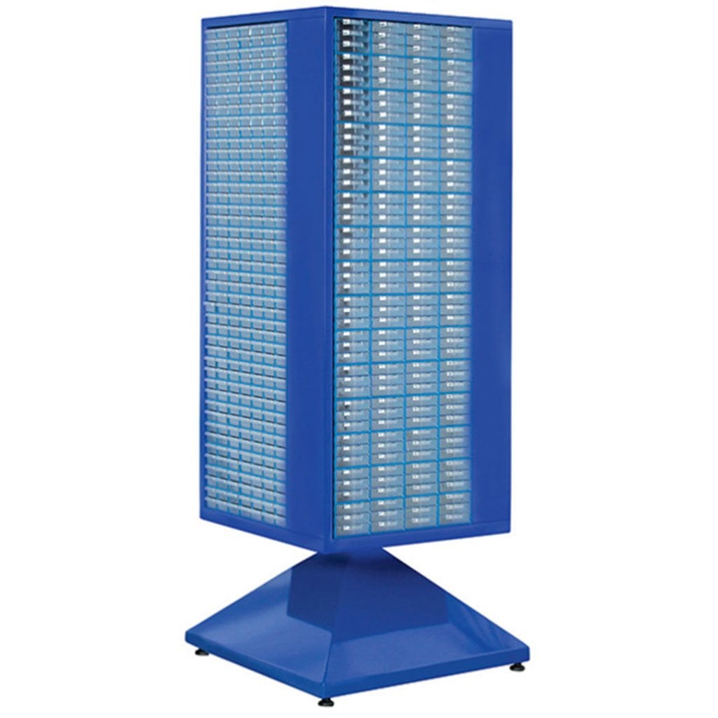 DP.205.100.21 Plastik Çekmeceli Döner Metal Dolap