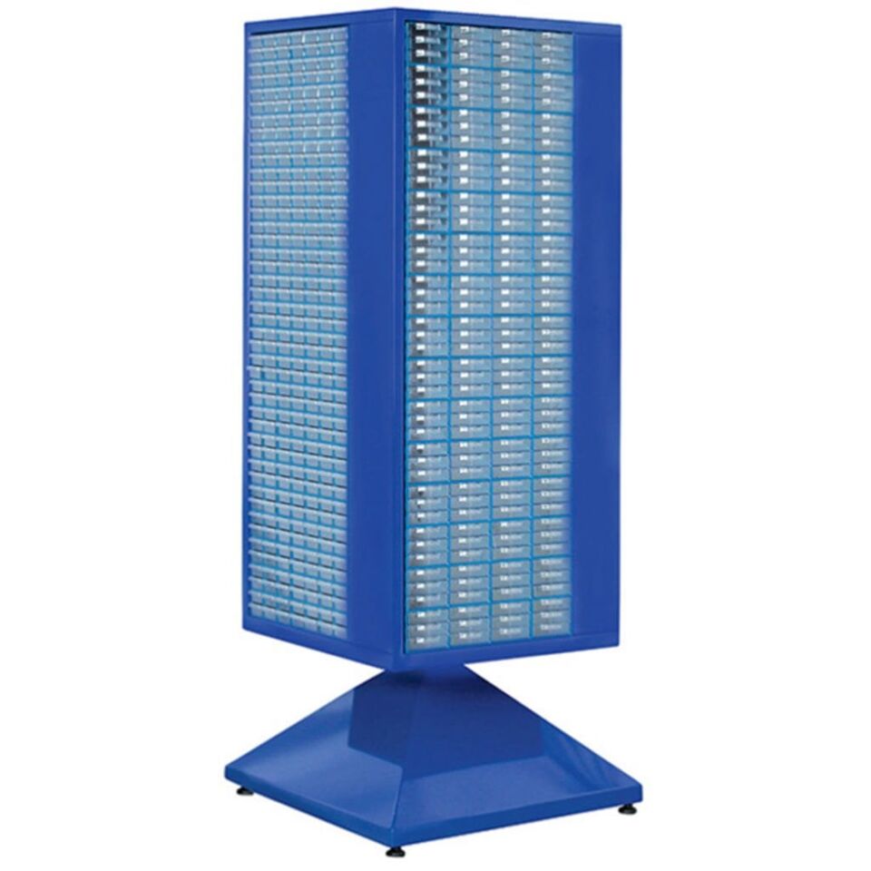 DP.205.100.21 Plastik Çekmeceli Döner Metal Dolap