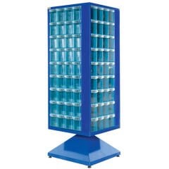 DP.205.100.32 Plastik Çekmeceli Döner Metal Dolap