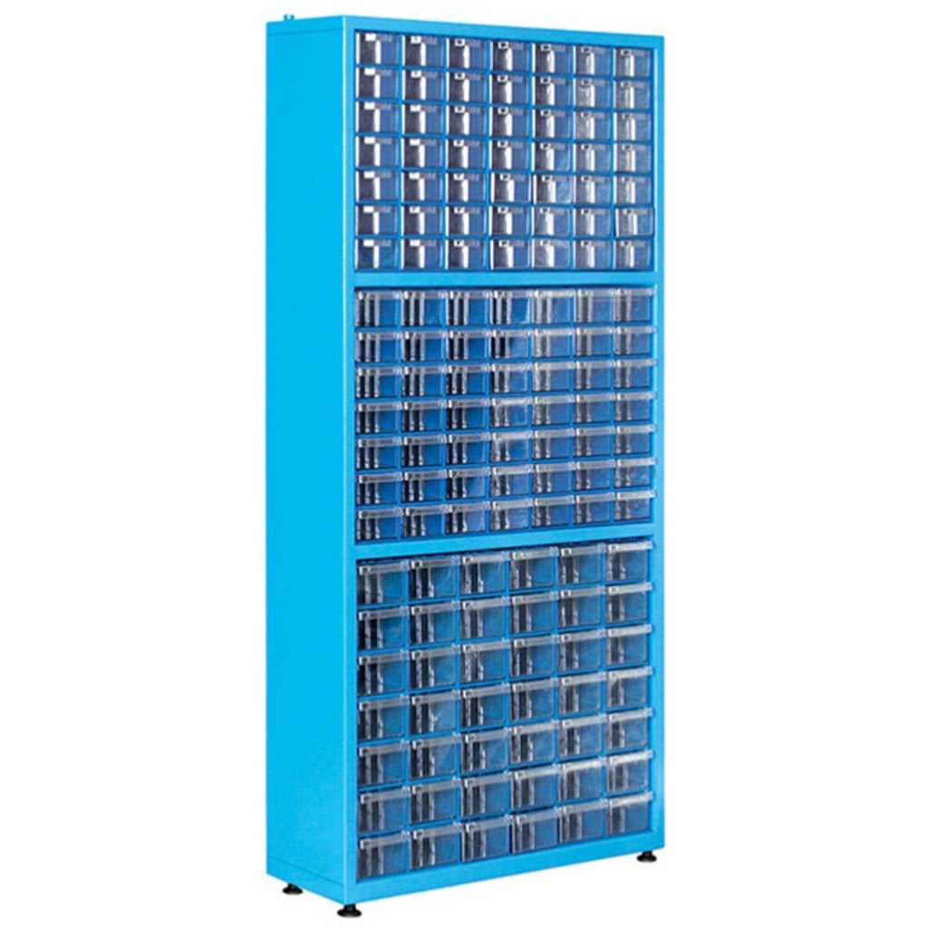Plastik Çekmeceli Sabit Metal Dolap CSMD-07