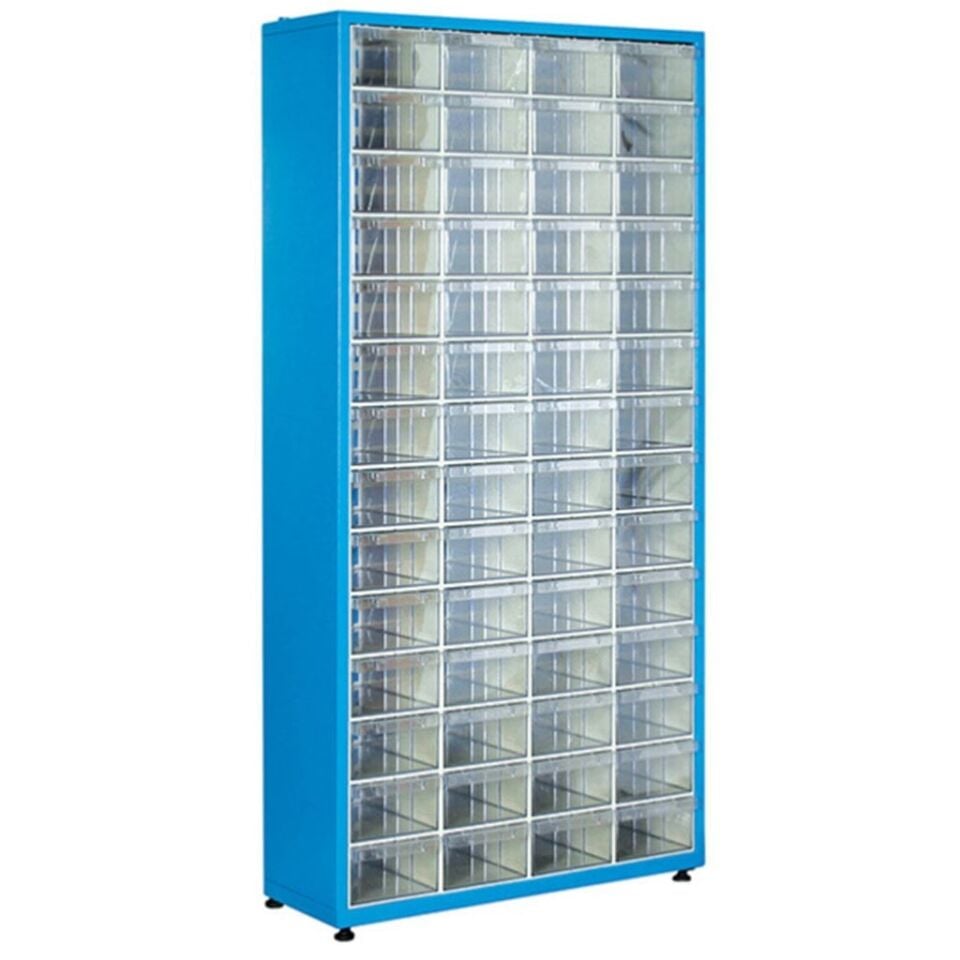Plastik Çekmeceli Sabit Metal Dolap CSMD-09